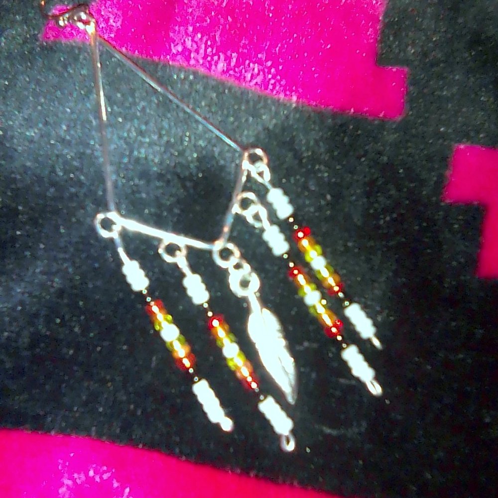 Native American beaded earrings